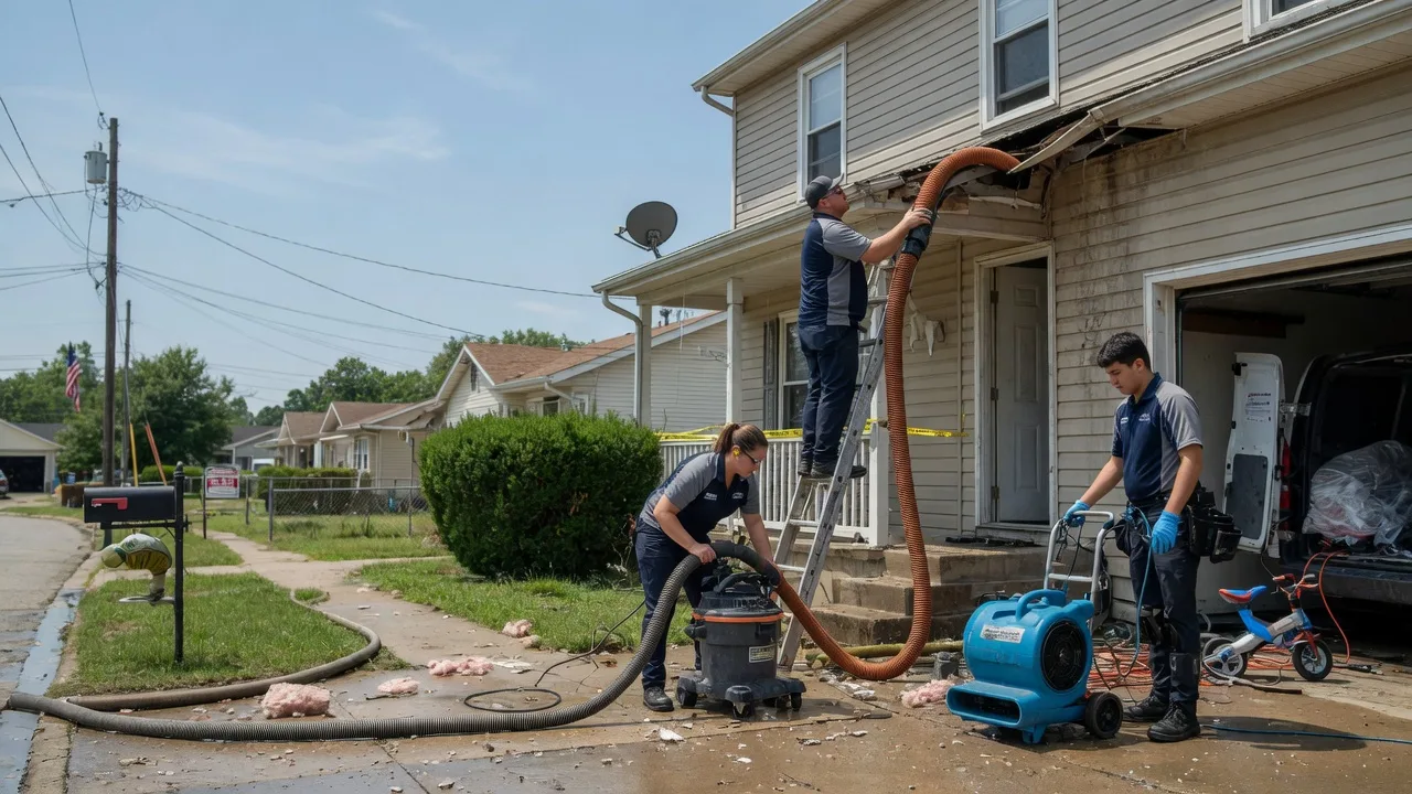 Water Damage Restoration in Addieville, IL near me